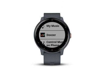 Garmin Vívoactive 3 Music, Granite Blue/Rose Gold