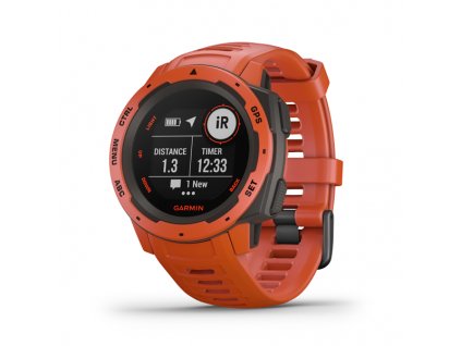 Garmin Instinct red Flag