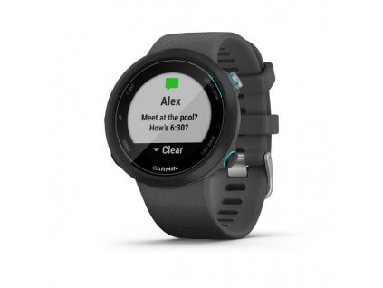 plavecké hodinky Garmin Swim 2 Slate