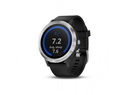 Garmin Vívoactive 3 Black Silicone, Stainless Steel 